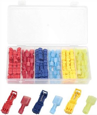 Penyambung Wayar T-Tap Sambung Pantas Terminal Wayar Elektrik