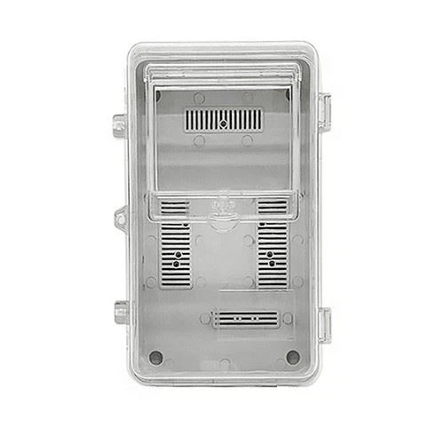10-Single Phase Outdoor Waterproof Electric Enclosure with BS or DIN Meter Pole Top Box Wall Mounting (2)