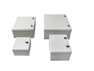 Fiberglass Enclosure IP65 Cuaca Tahan Cuaca Dinding Dipasang Lampiran Elektrik